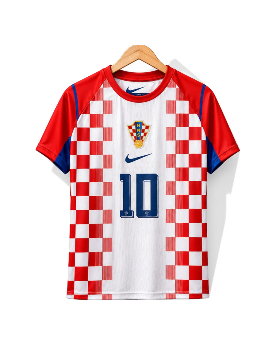 Croatia Home Shirt — Modric